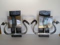 dragon viking ship wall light sconces